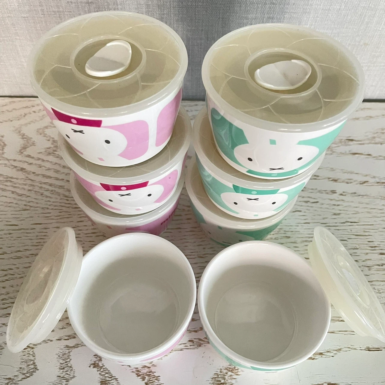 ミッフィー 保存容器 8点セットの写真4枚目