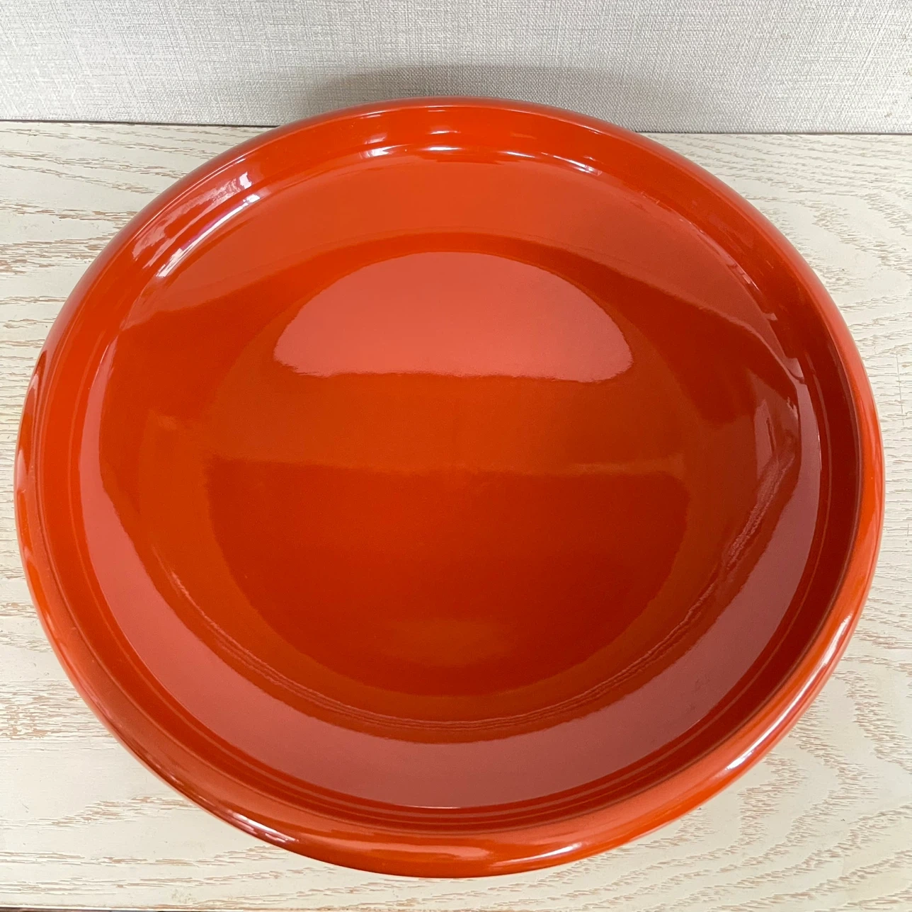 朱色 漆器 大皿 プレート