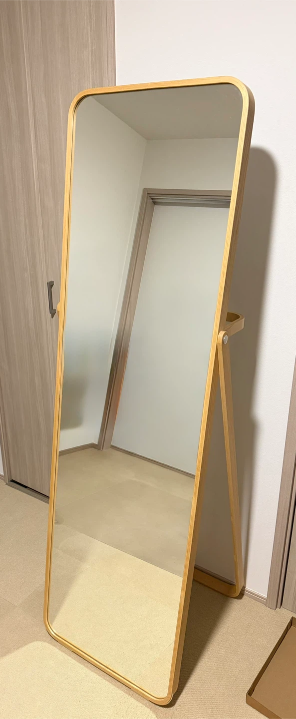 IKEA イコルネス IKORNNES 全身鏡 スタンドミラー