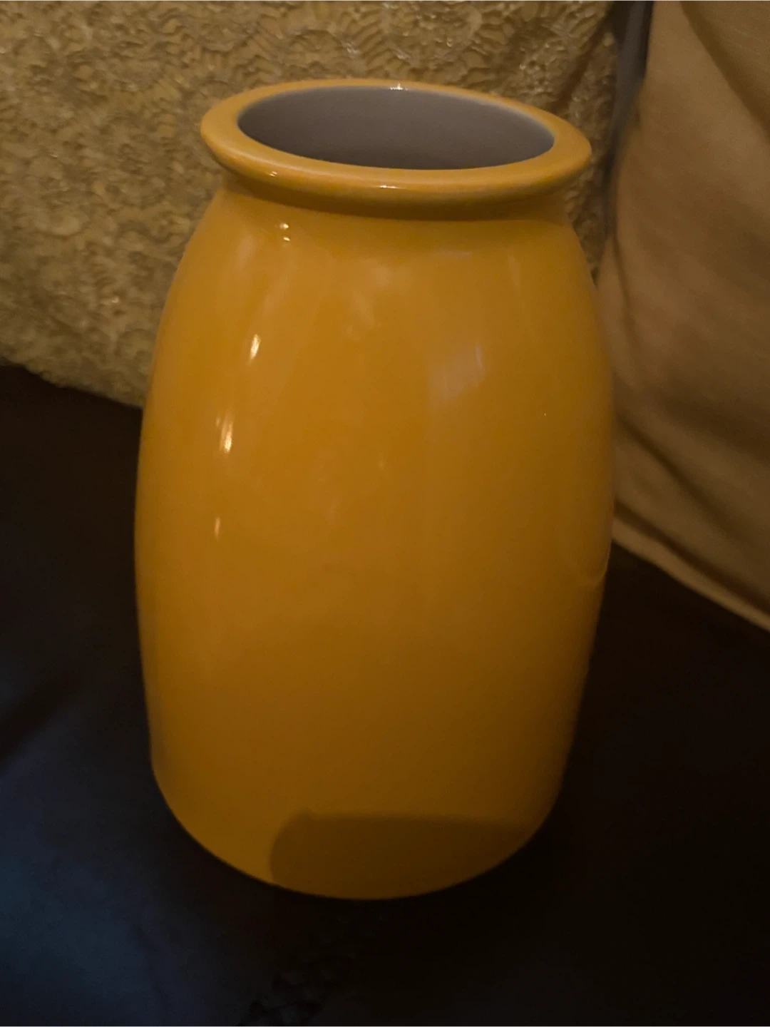 IKEA KOPPARBJÖRK コッパルビョルク イエロー 花瓶フラワーベースの写真2枚目