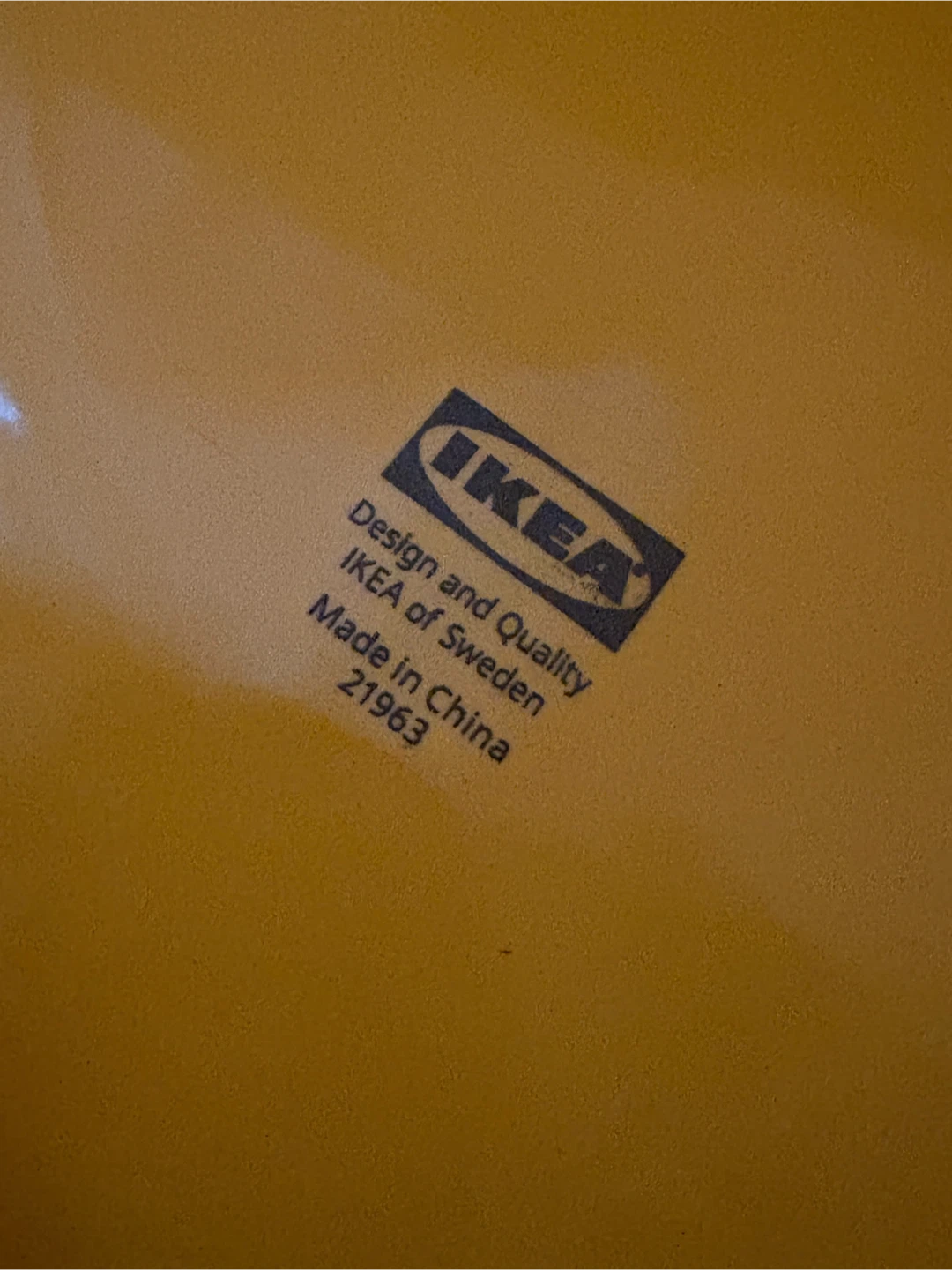 IKEA KOPPARBJÖRK コッパルビョルク イエロー 花瓶フラワーベースの写真3枚目