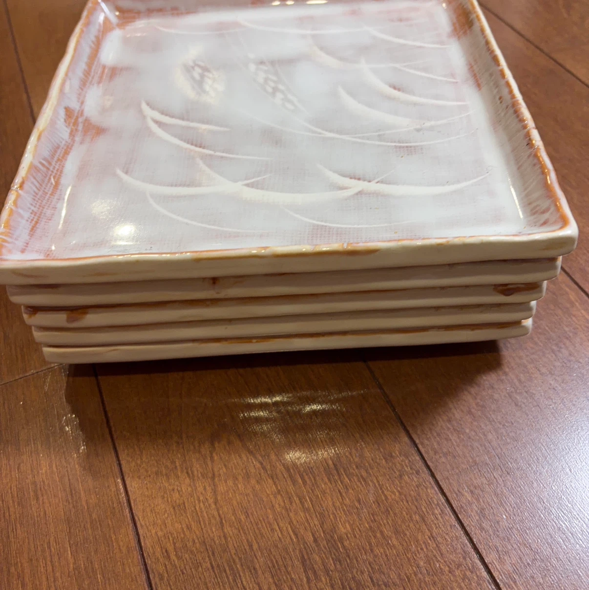 角皿 5枚セット 陶器 和食器の写真2枚目