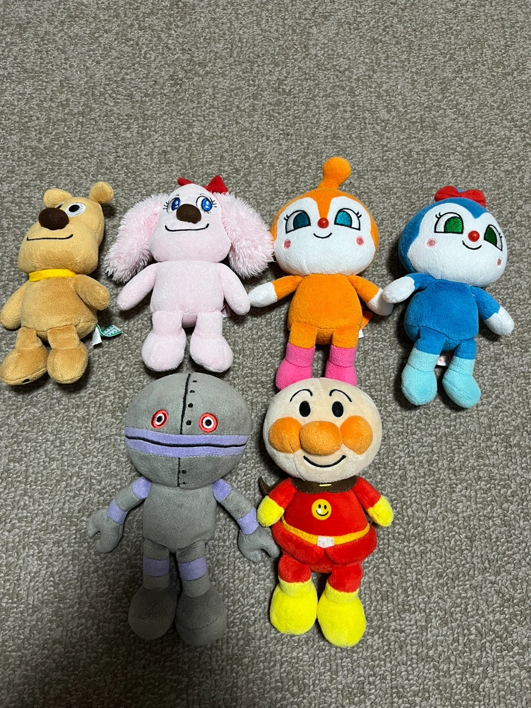 アンパンマン プリちぃビーンズぬいぐるみ 6体セット