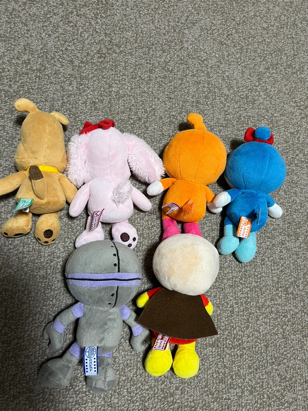 アンパンマン プリちぃビーンズぬいぐるみ 6体セットの写真2枚目