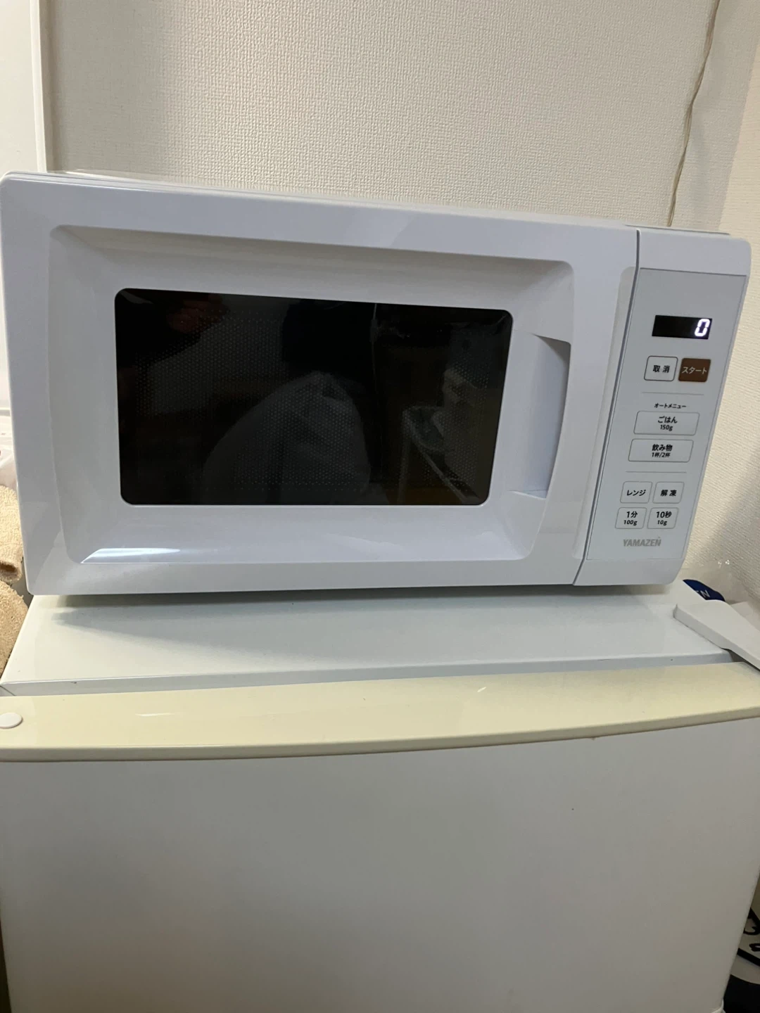 ヤマゼン 電子レンジ YRM-HF171(W) 2024年製