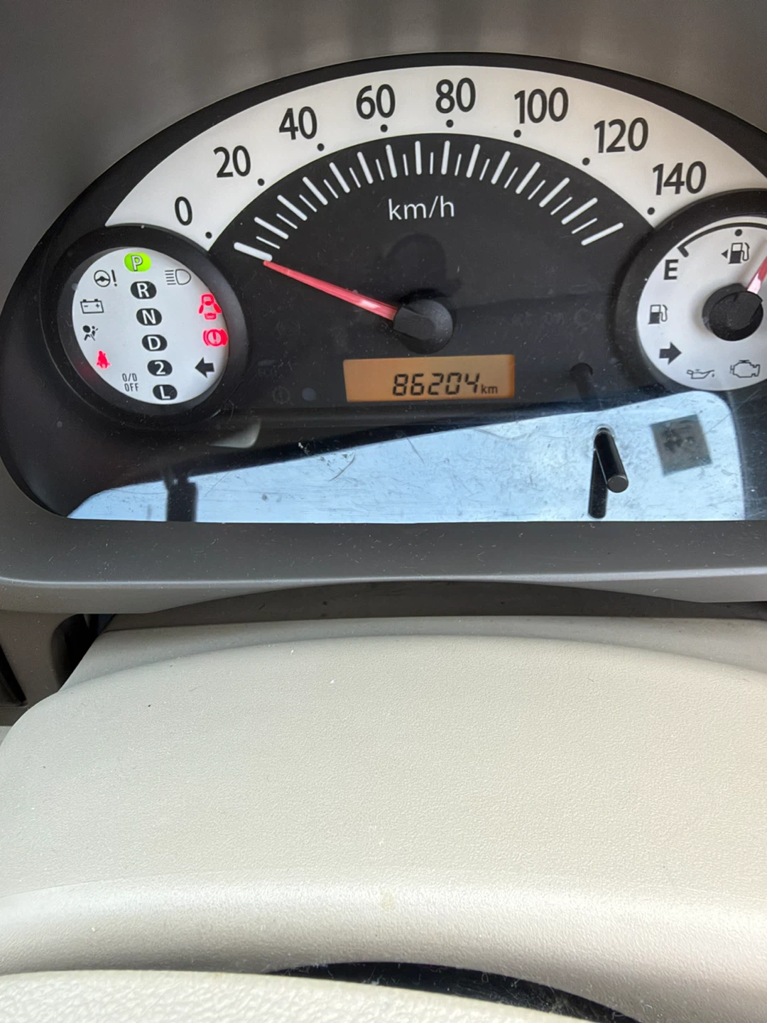 30→10万【車検2028年4月まで】スズキ アルト ベージュ/AT/走行8.6万km/30万円の写真2枚目