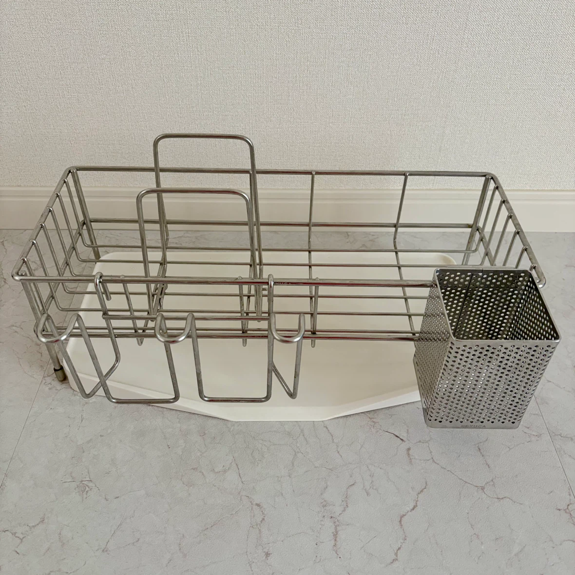 ケユカ 水切りラック ステンレス