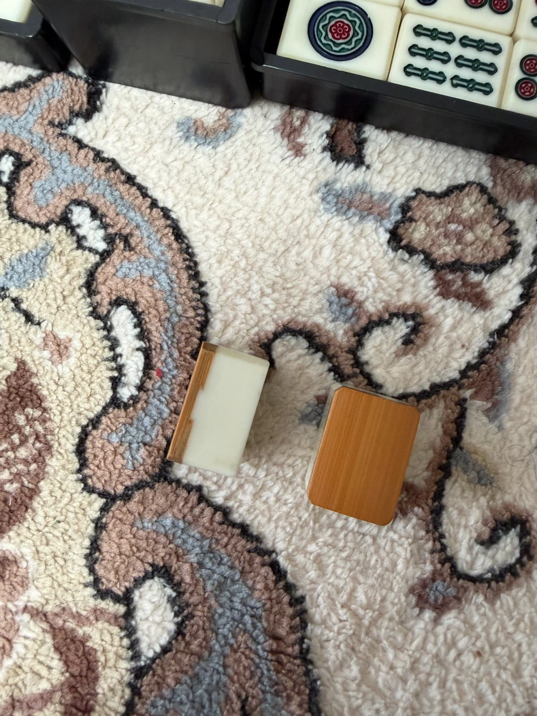 麻雀牌 背面竹風 ケース付きの写真8枚目
