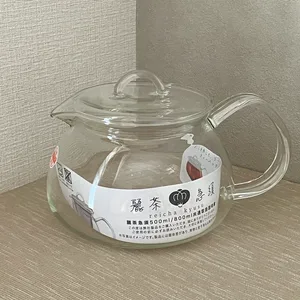 ガラス急須( IWAKI )【未使用】