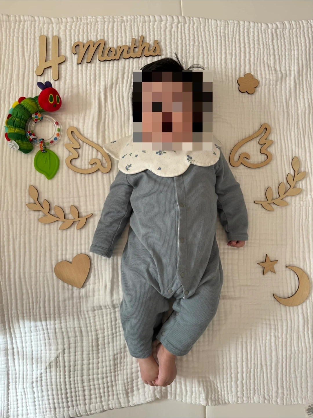 月齢フォト用 木製レターボードの写真4枚目