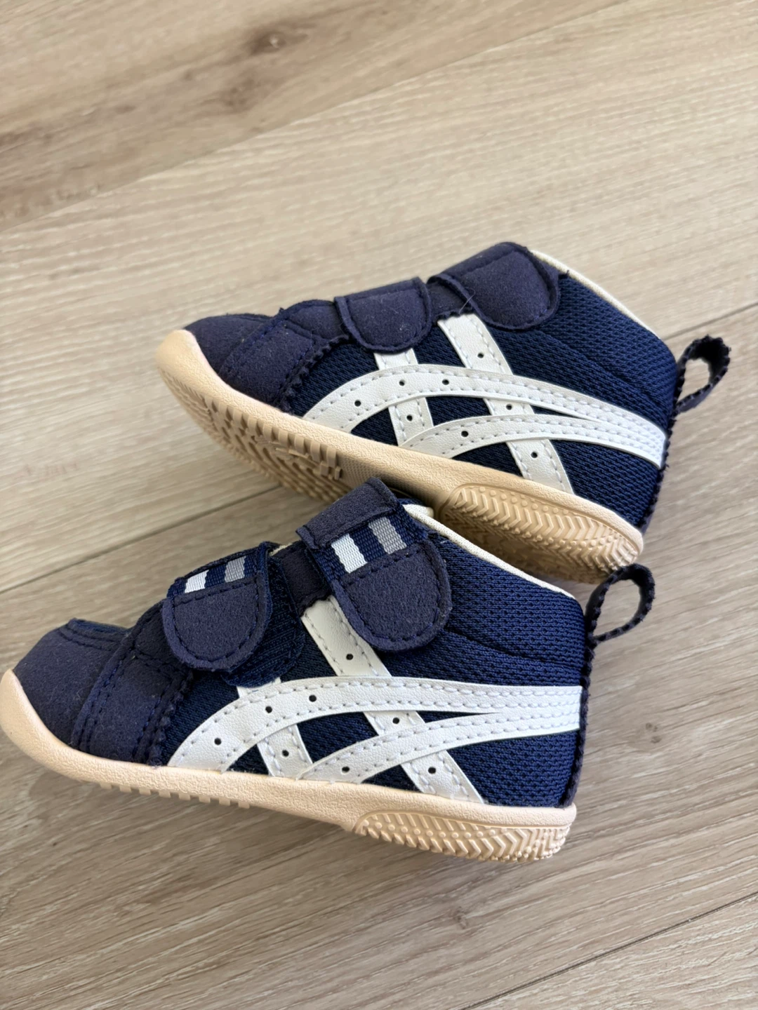 アシックス ベビーシューズ 12.5cm 紺