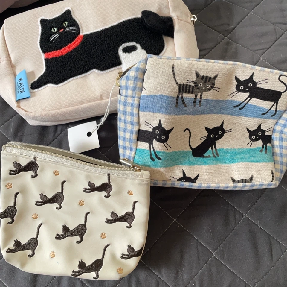カルディ 猫ポーチ 3点セット