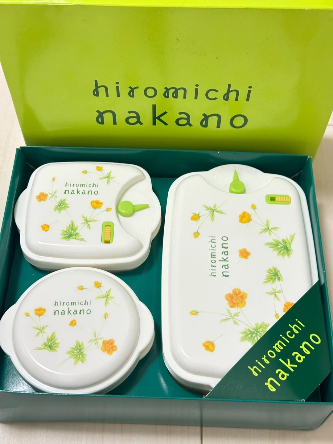 【新品】hiromichi nakano 保存容器3個セット