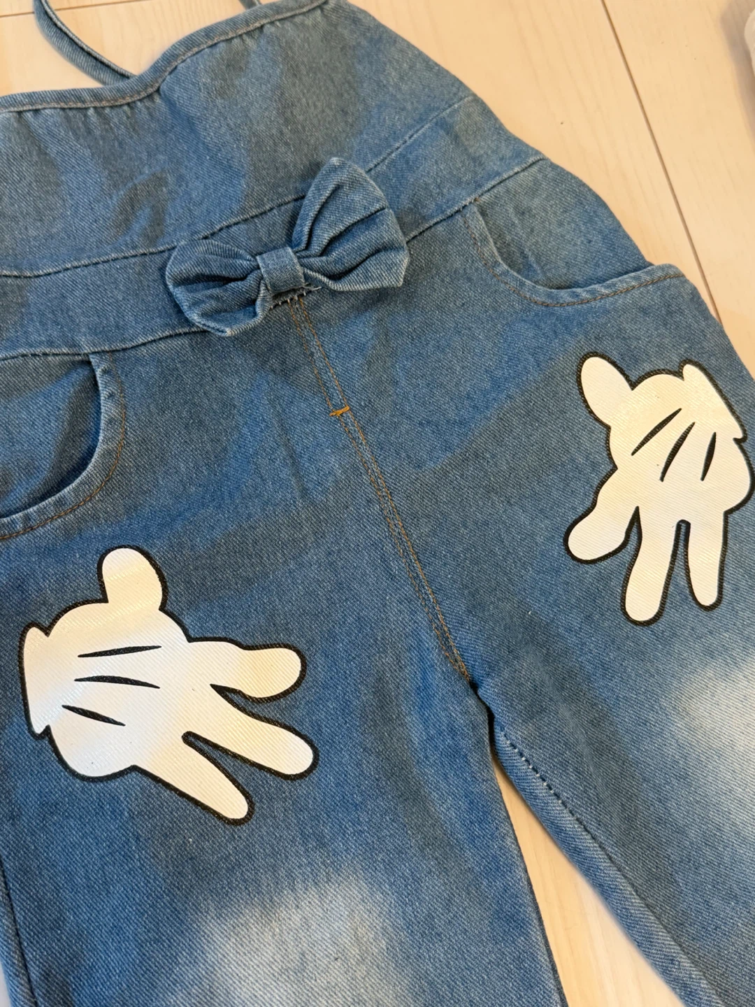 ミニーマウス トップス サロペット セットの写真3枚目