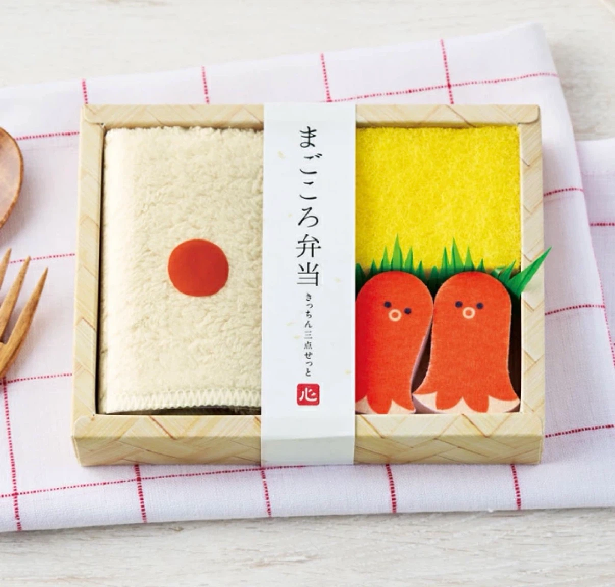 新品未使用　まごころ弁当　スポンジ　3点セット