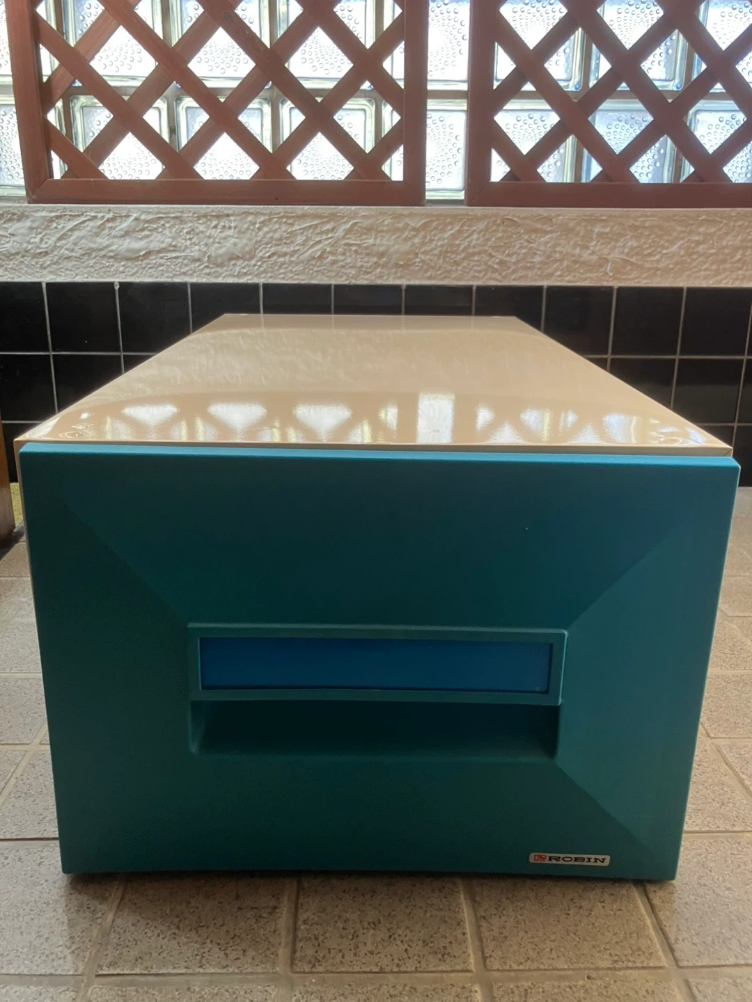 ①【美品/当時物】高梨産業 ロビンパッケナー 押入れ収納ケース 元箱付き レトロの写真3枚目