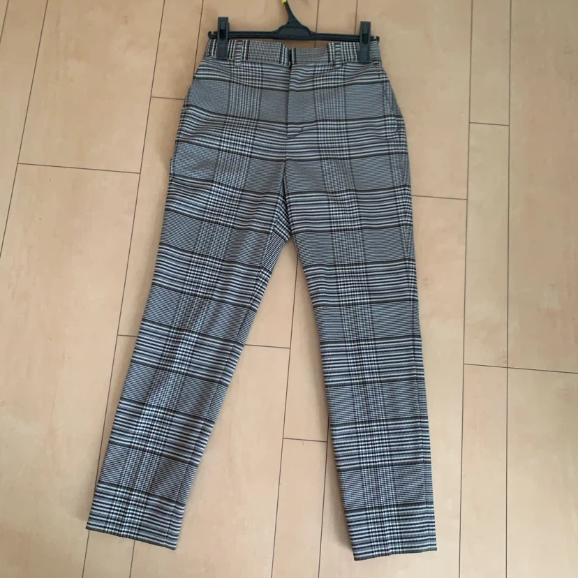 イネド チェック柄パンツ 7号