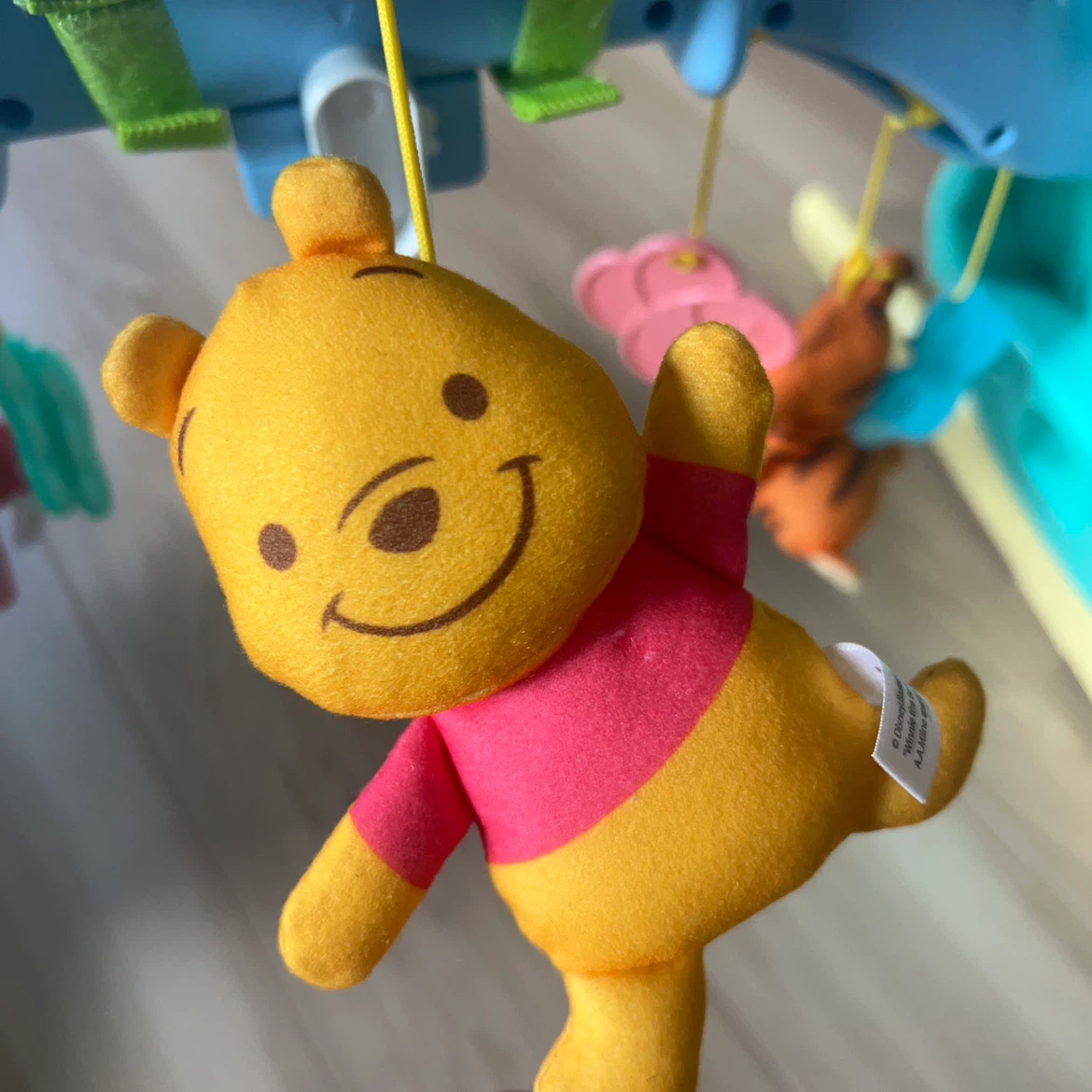 タカラトミー ディズニー くまのプーさん えらべる回転6WAY ジムにへんしんメリーの写真3枚目