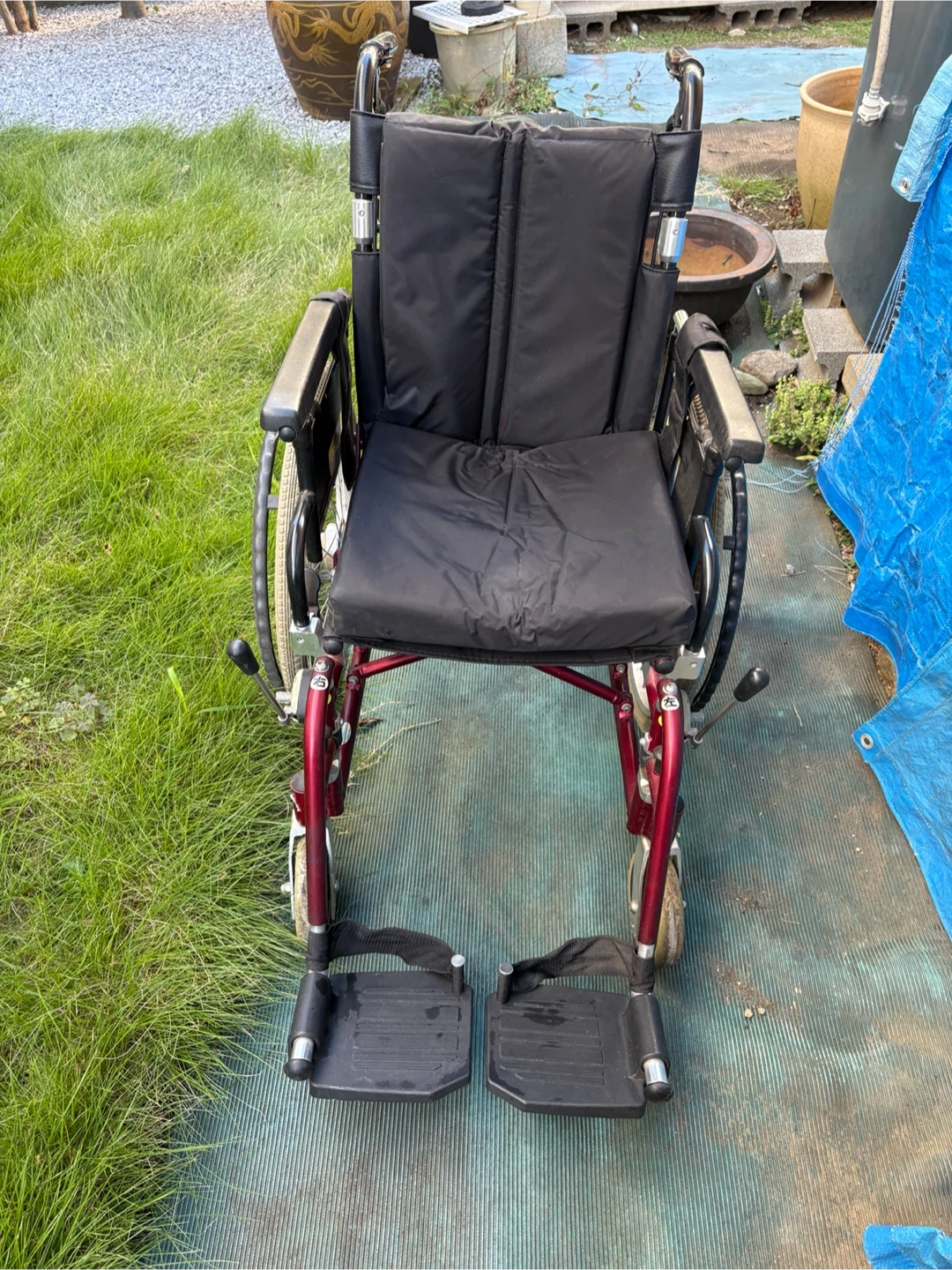 カワムラサイクル 車椅子 KA720-40Bの写真3枚目