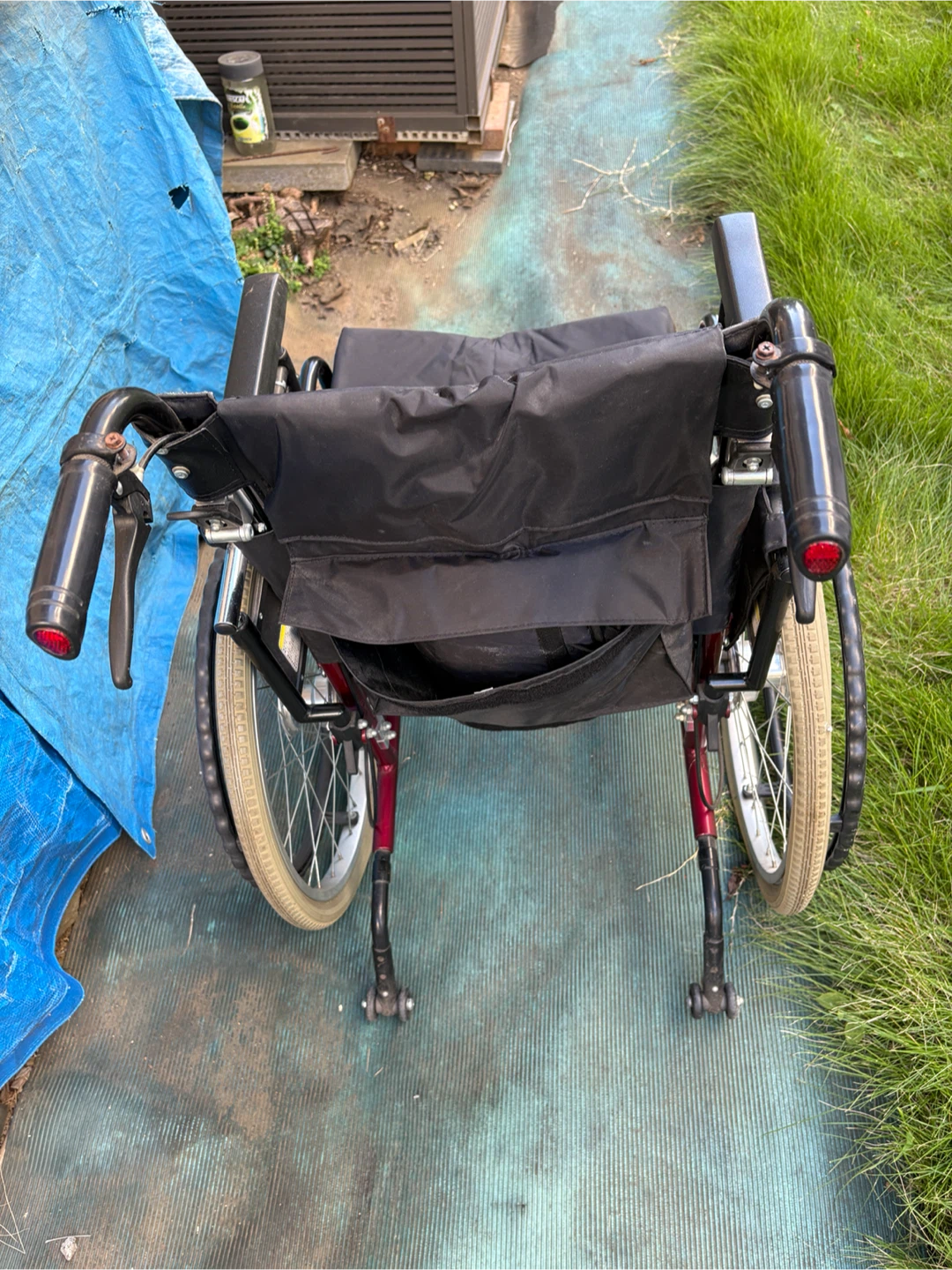 カワムラサイクル 車椅子 KA720-40Bの写真4枚目