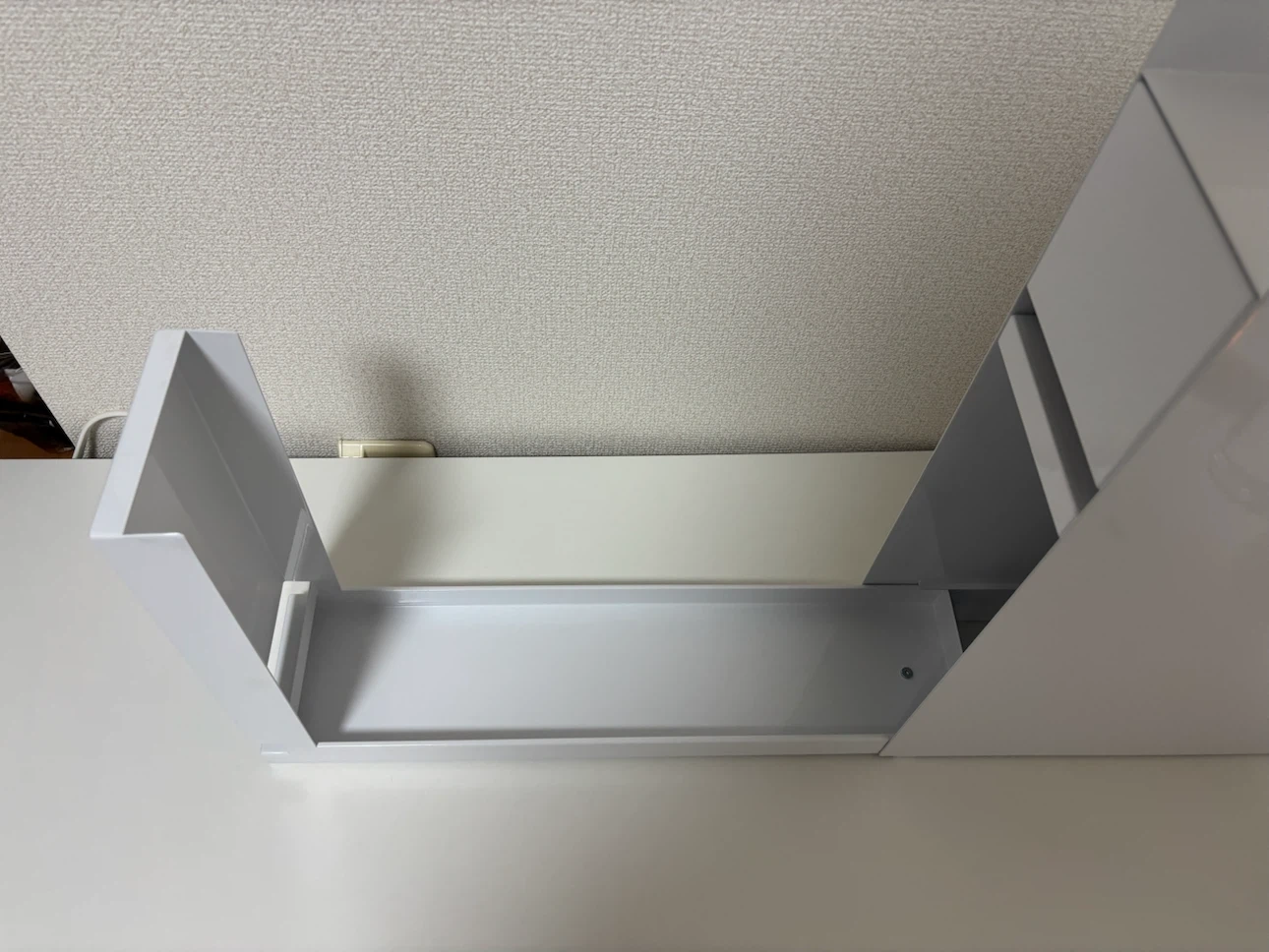 山崎実業 tower 2段 調味料ラック ホワイトの写真4枚目