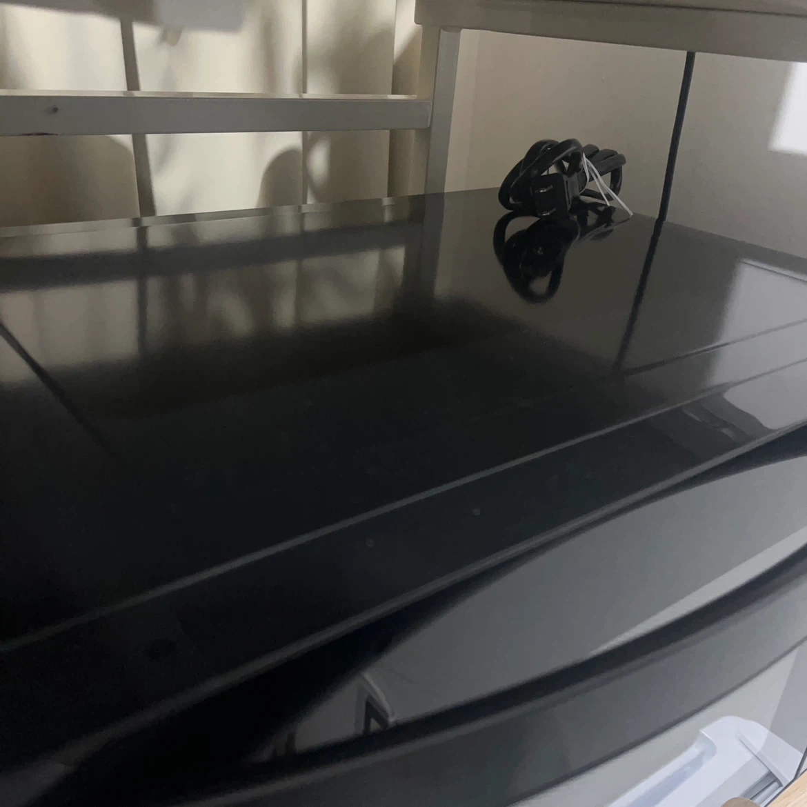 MAXZEN マクスゼン 電子レンジ 18L 黒の写真3枚目
