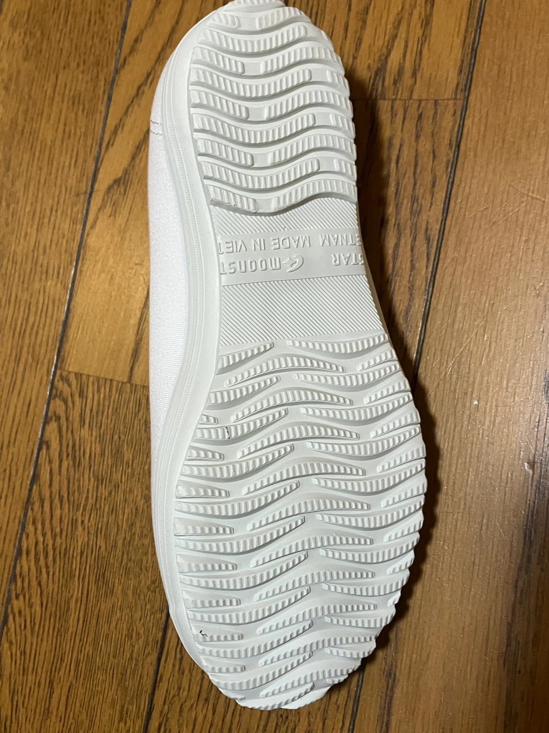 新品　ムーンスター 上履き 上靴　21.0cm ホワイトの写真4枚目