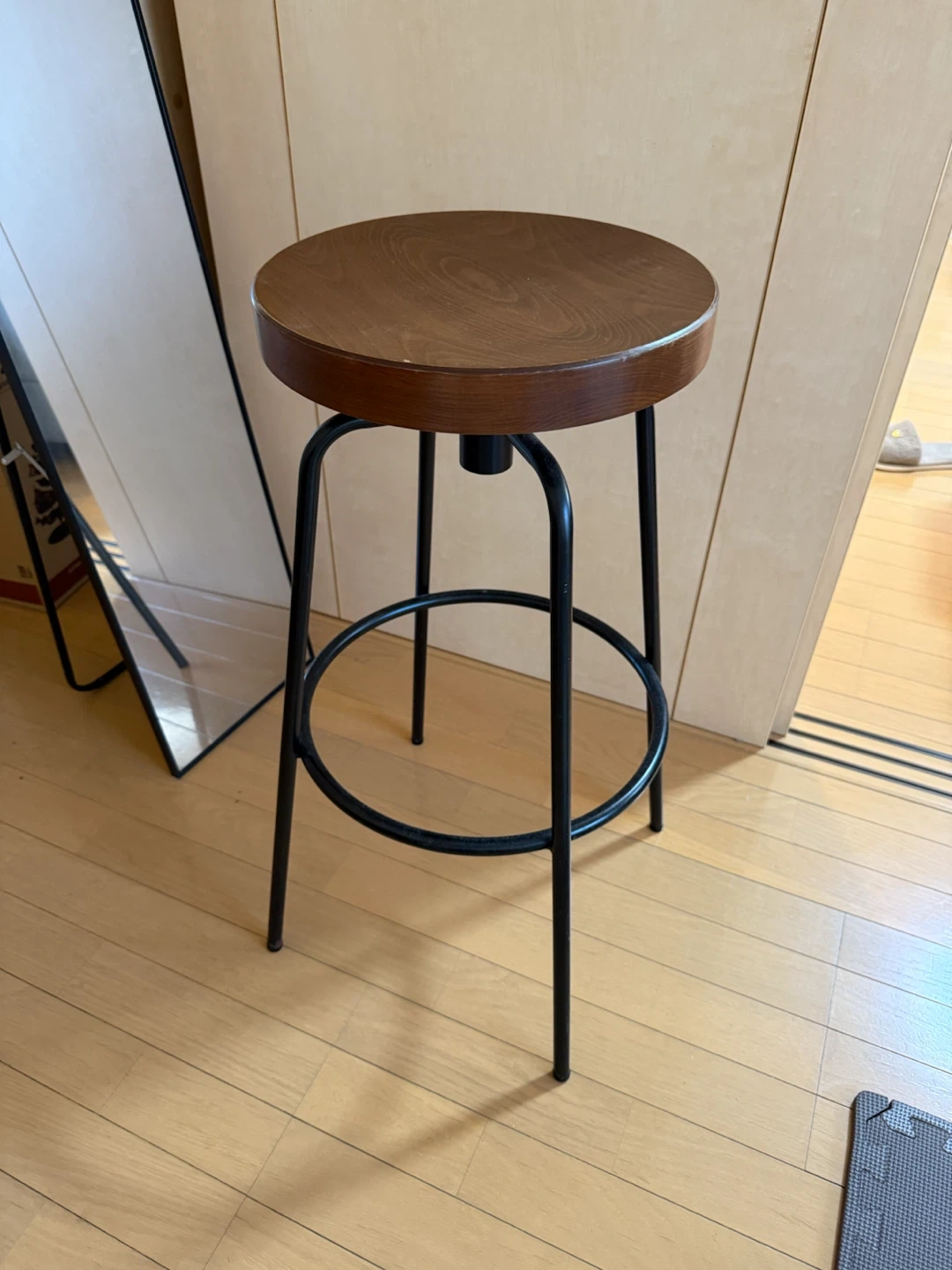 木製座面バースツール スツール 椅子
