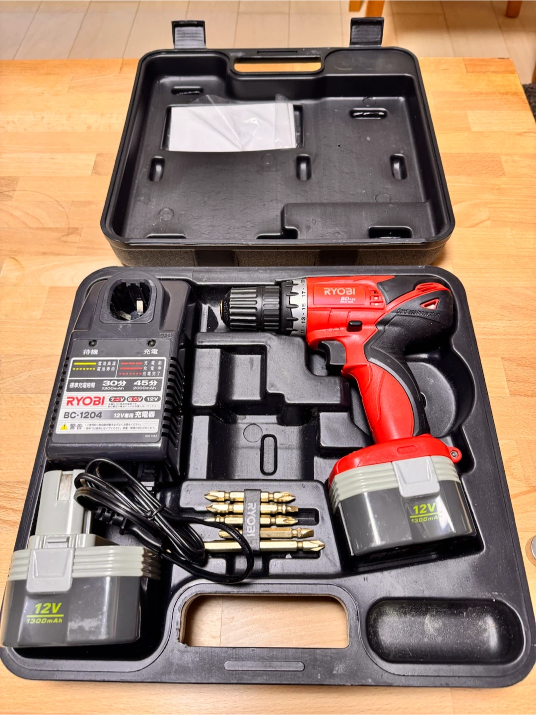 リョービ 充電式ドライバドリル BD-122