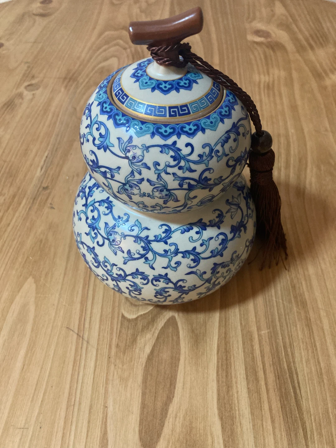 中国茶筒　陶器製キャニスター