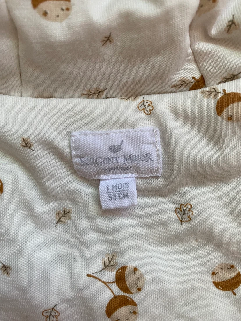 【美品・使用2回】フランスブランド Sergent Major ベビーアウターの写真3枚目