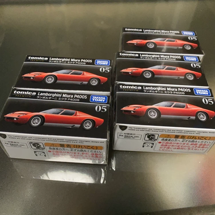 新品　トミカプレミアム ランボルギーニ ミウラ P400S ５台