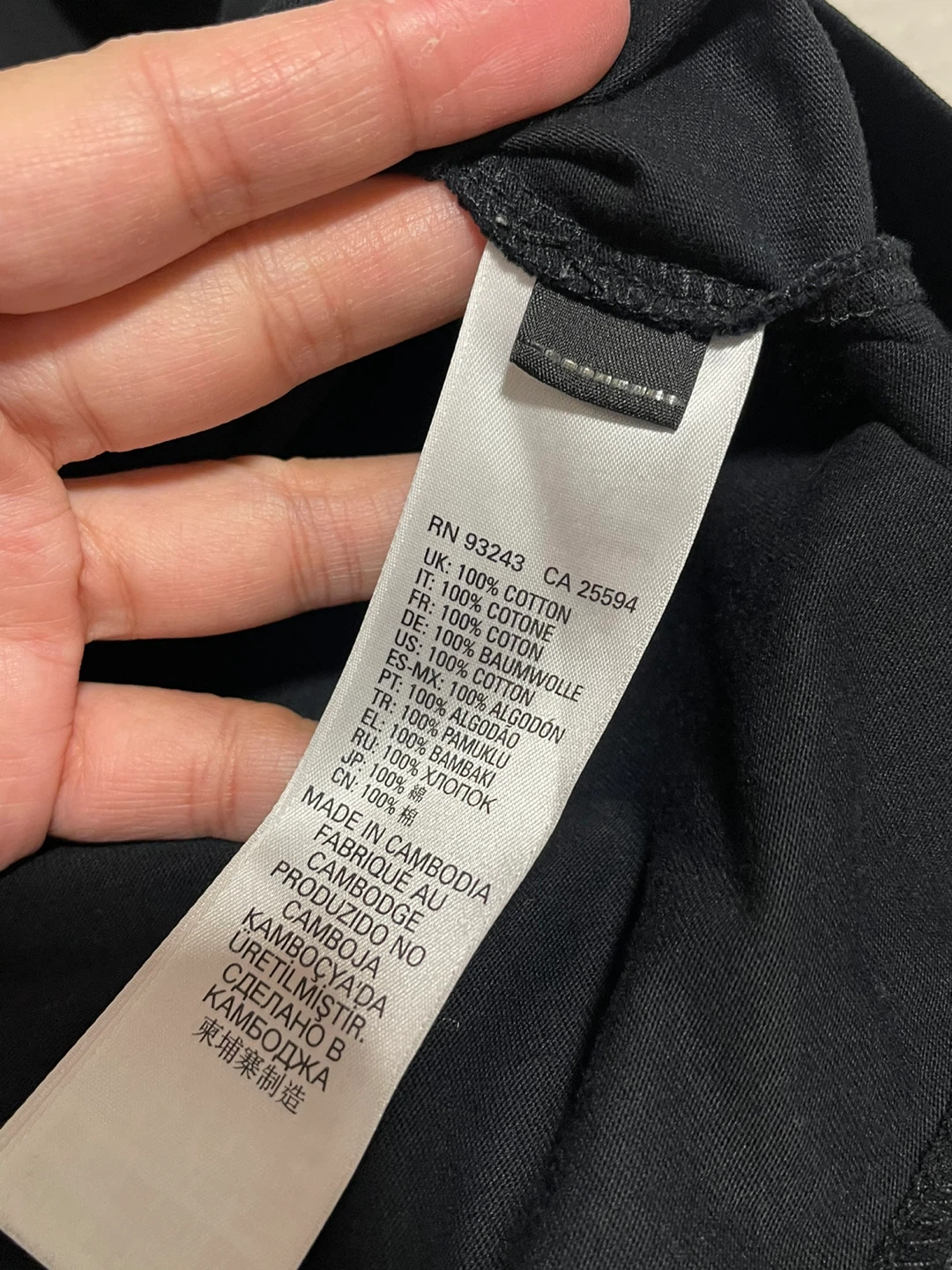 ディーゼル Tシャツ 黒 Mサイズの写真5枚目