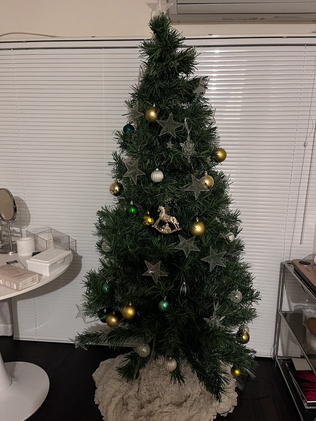 ファイバーライト付きクリスマスツリーの写真2枚目