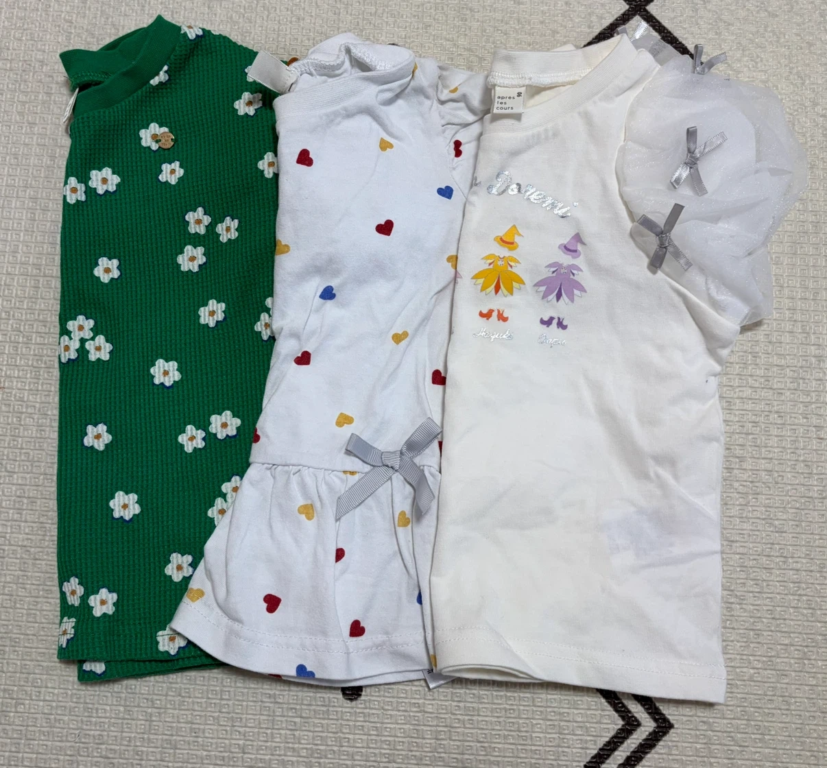 半袖トップス 3枚セット 90cm