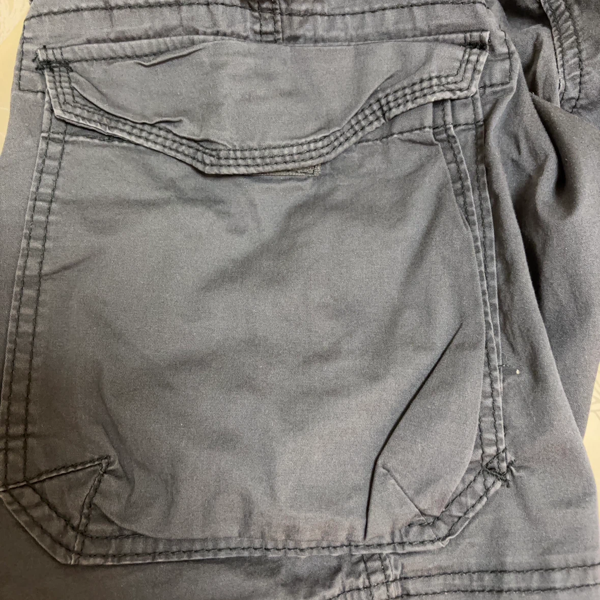 ユニオンベイ カーゴショートパンツ ダークグレー 90㎝の写真6枚目