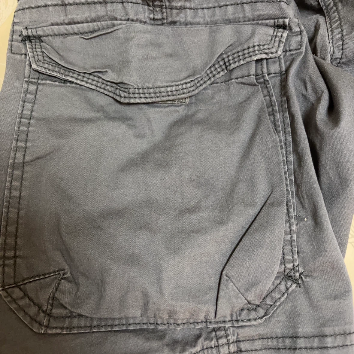 ユニオンベイ カーゴショートパンツ ダークグレー 90㎝の写真6枚目