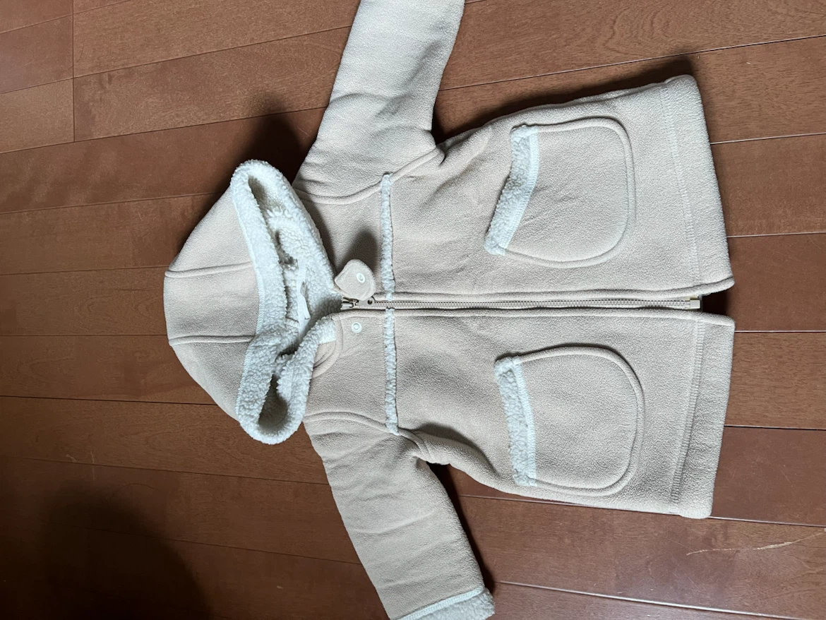ボアジャケット ベージュ