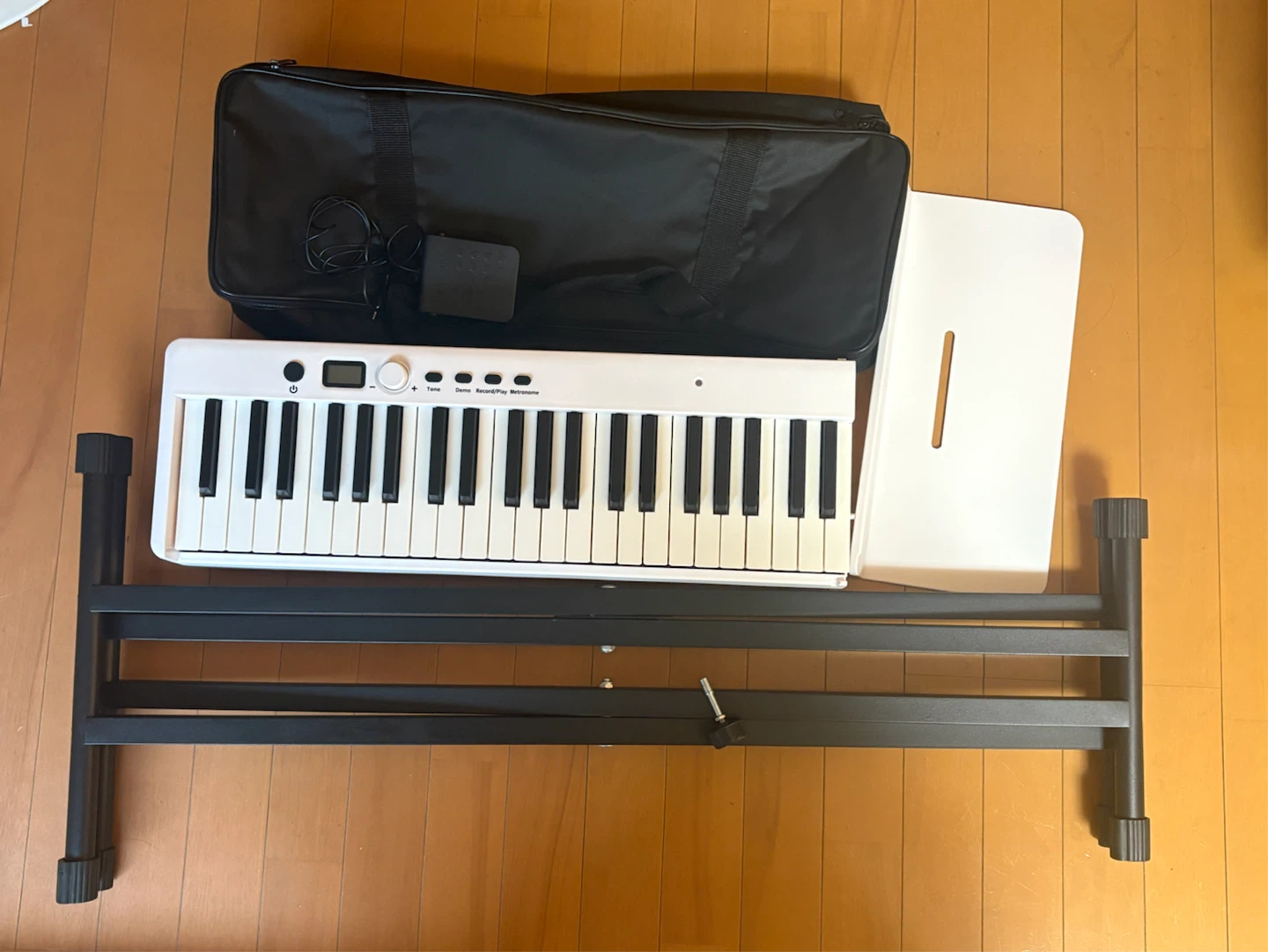 テレンス 電子ピアノ X88C 88鍵盤 折り畳み式の写真2枚目