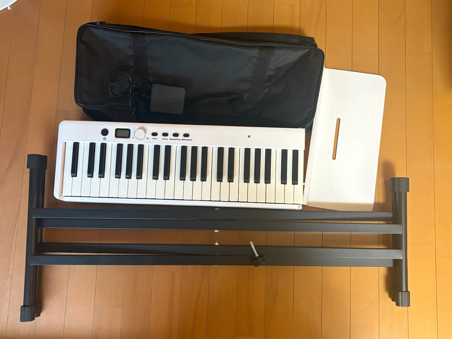 テレンス 電子ピアノ X88C 88鍵盤 折り畳み式の写真2枚目