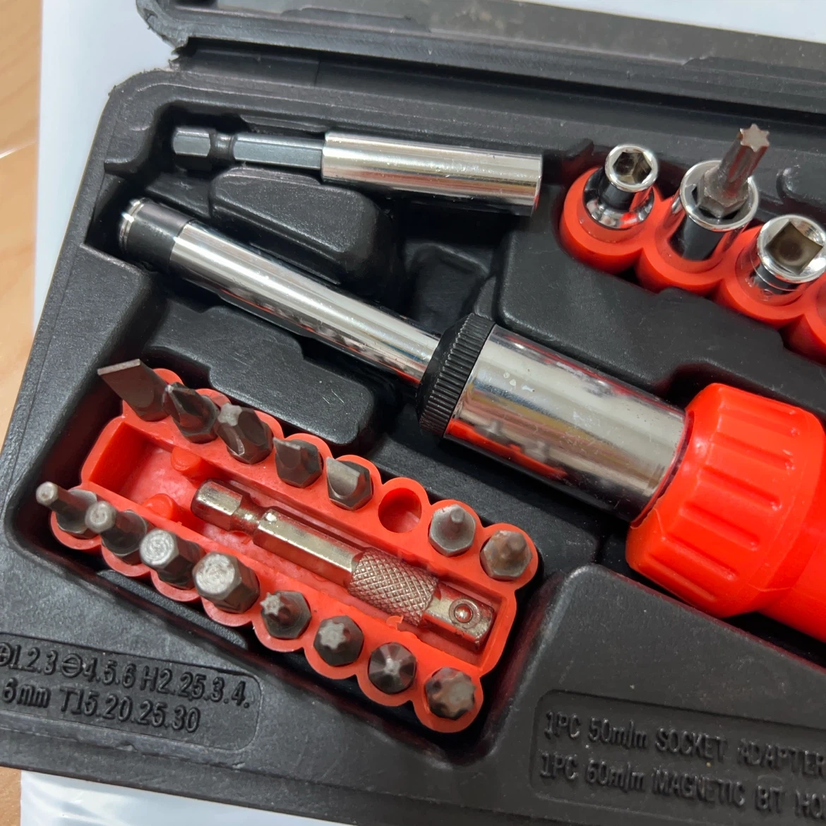 ビット ラチェットドライバー 工具セットの写真3枚目