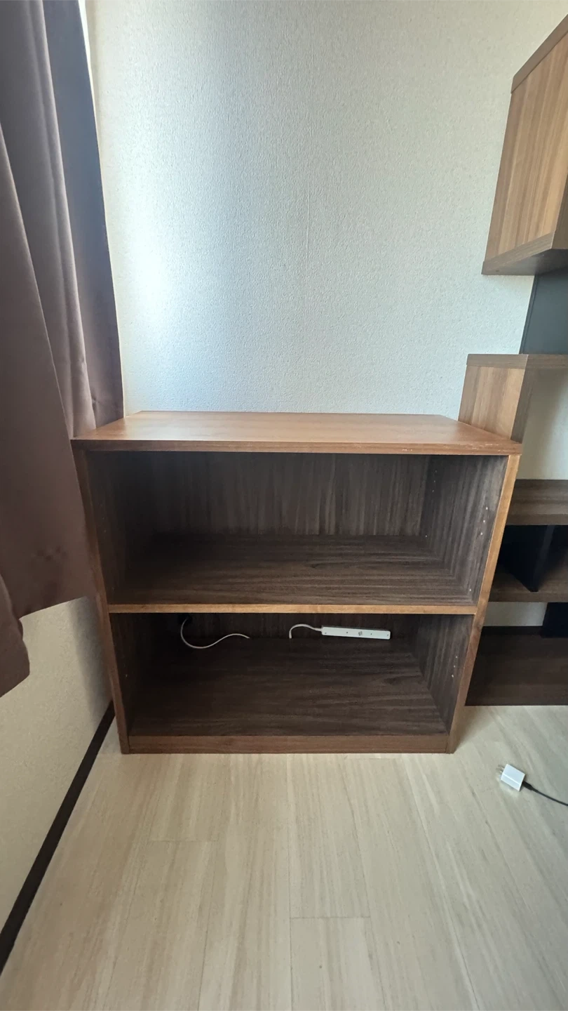 MUJI Wooden Shelf/無印良品木製 シェルフ(ウォールナット材)の写真4枚目