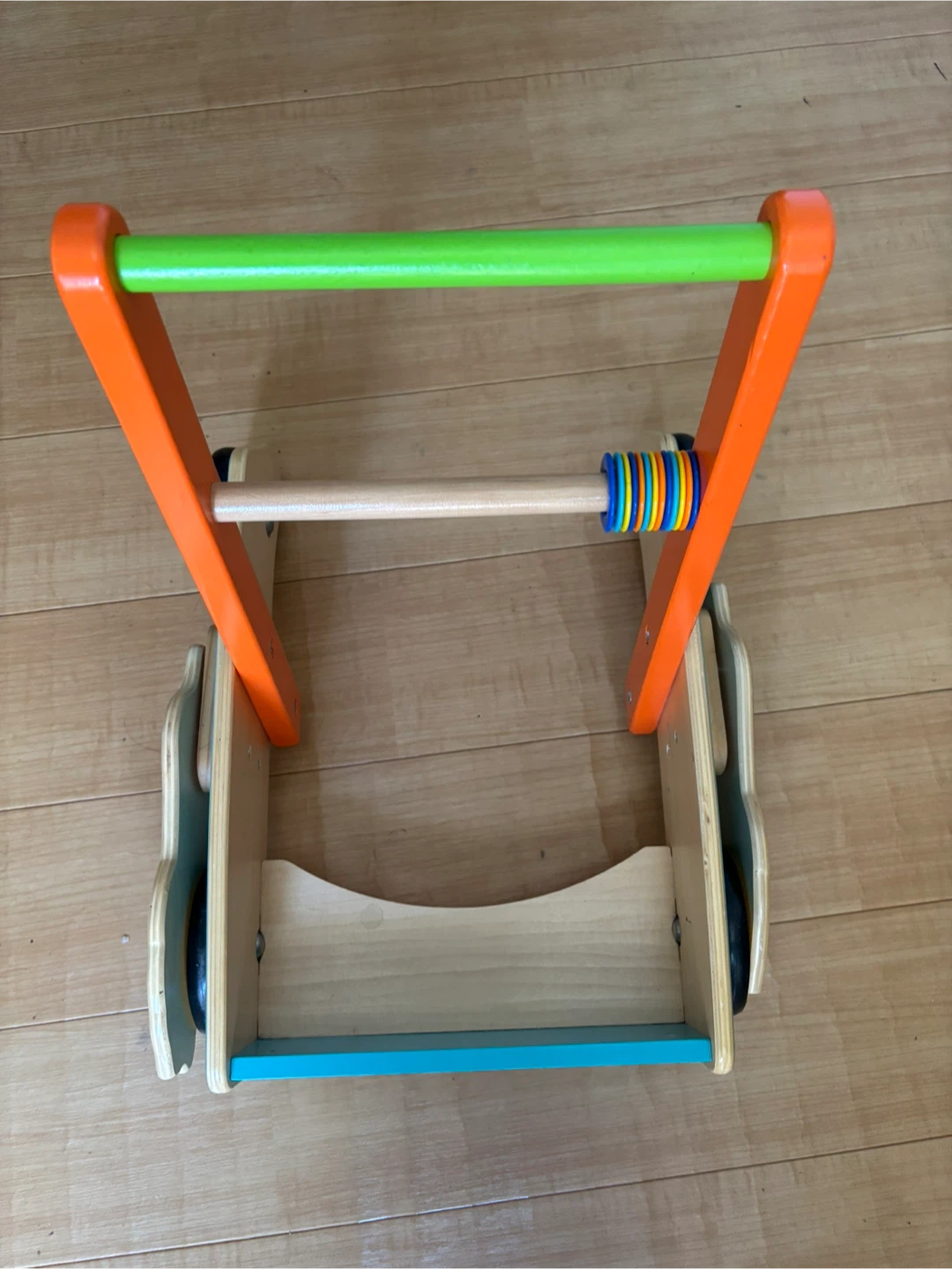 木製 手押し車 カタカタ 知育玩具の写真3枚目