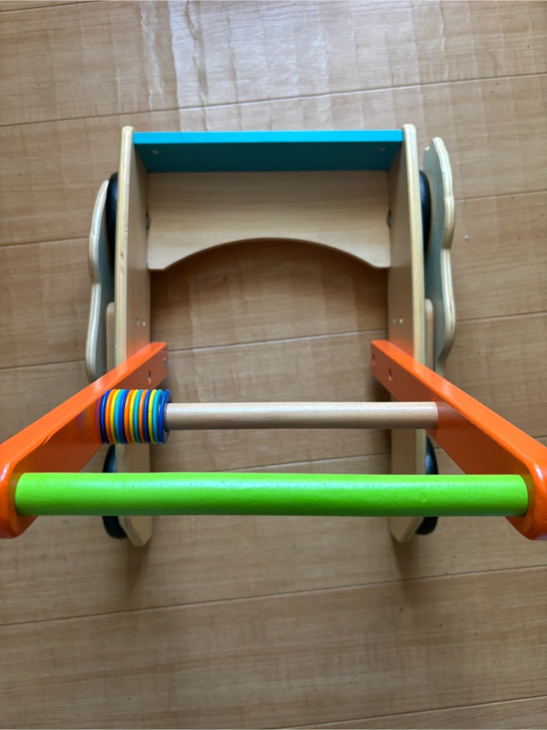 木製 手押し車 カタカタ 知育玩具の写真4枚目