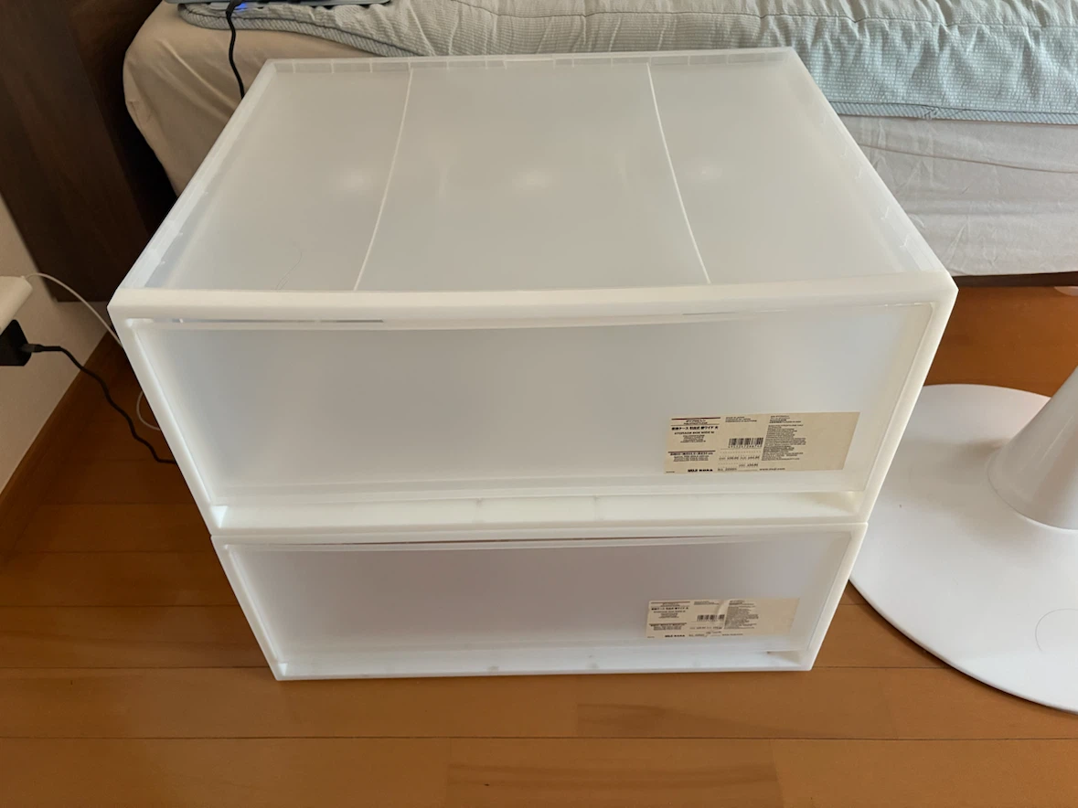 無印良品 収納ケース3種の写真3枚目