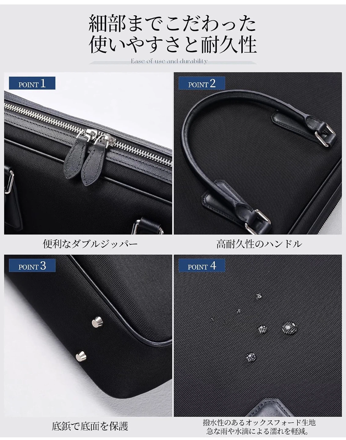 【新品未使用】ビジネスバッグ ブリーフケース ショルダーバッグ 2wayの写真5枚目