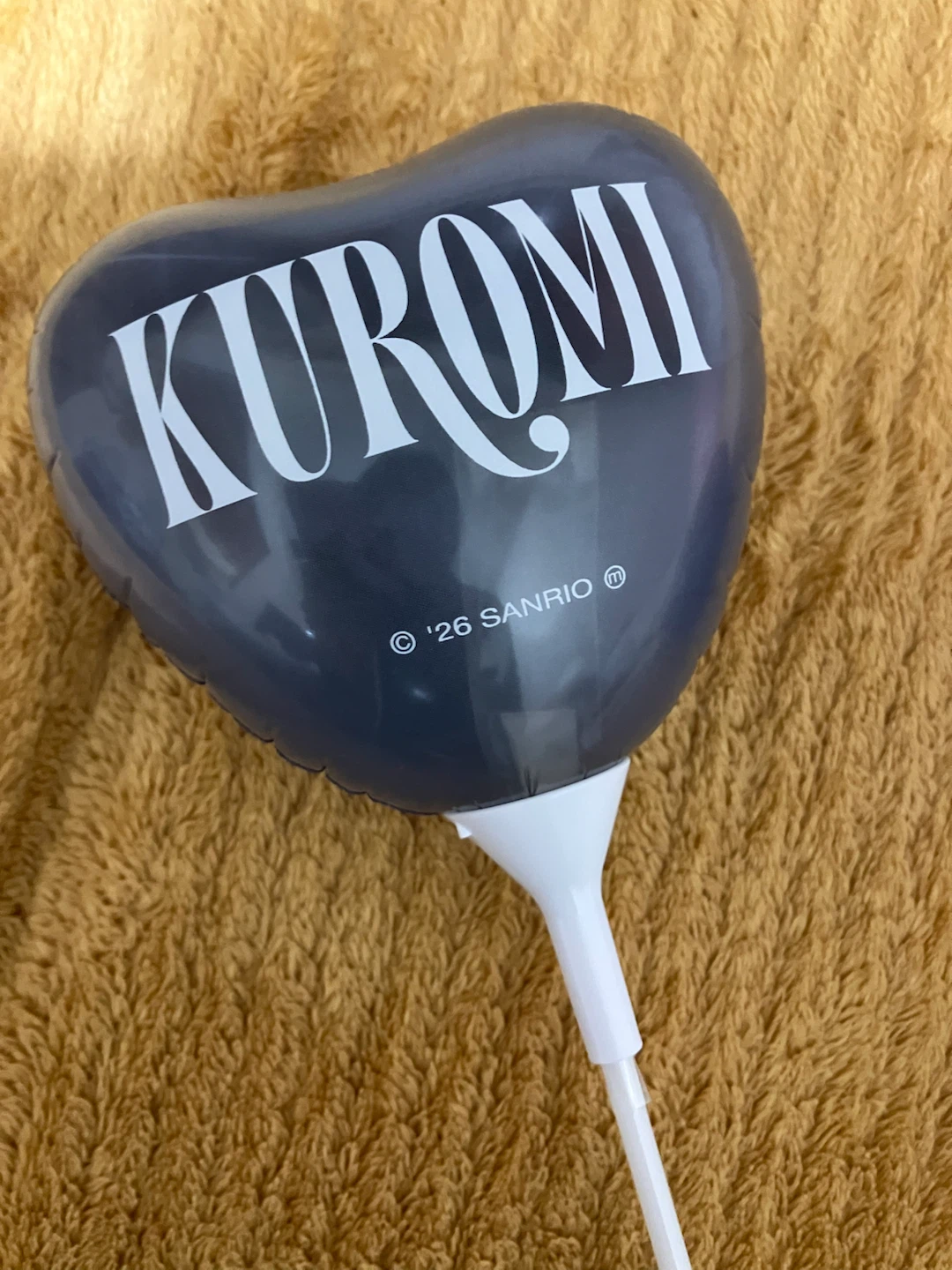 【非売品】サンリオ クロミ ハート型バルーン 2本セットの写真4枚目