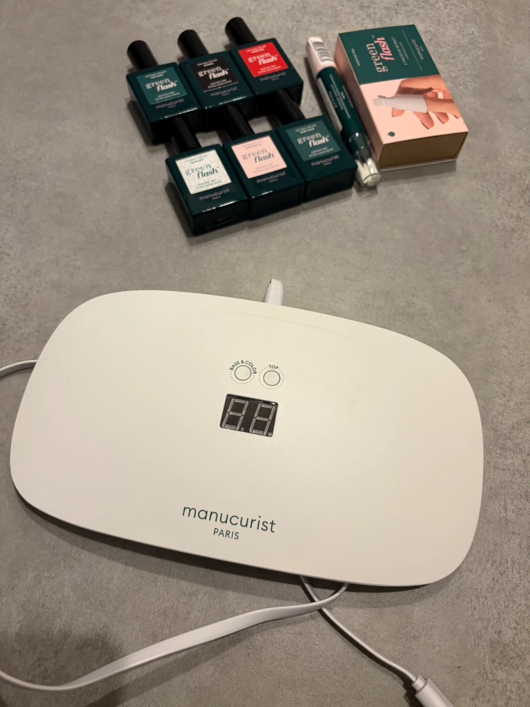 マニキュリスト LEDランプとジェルネイルセット