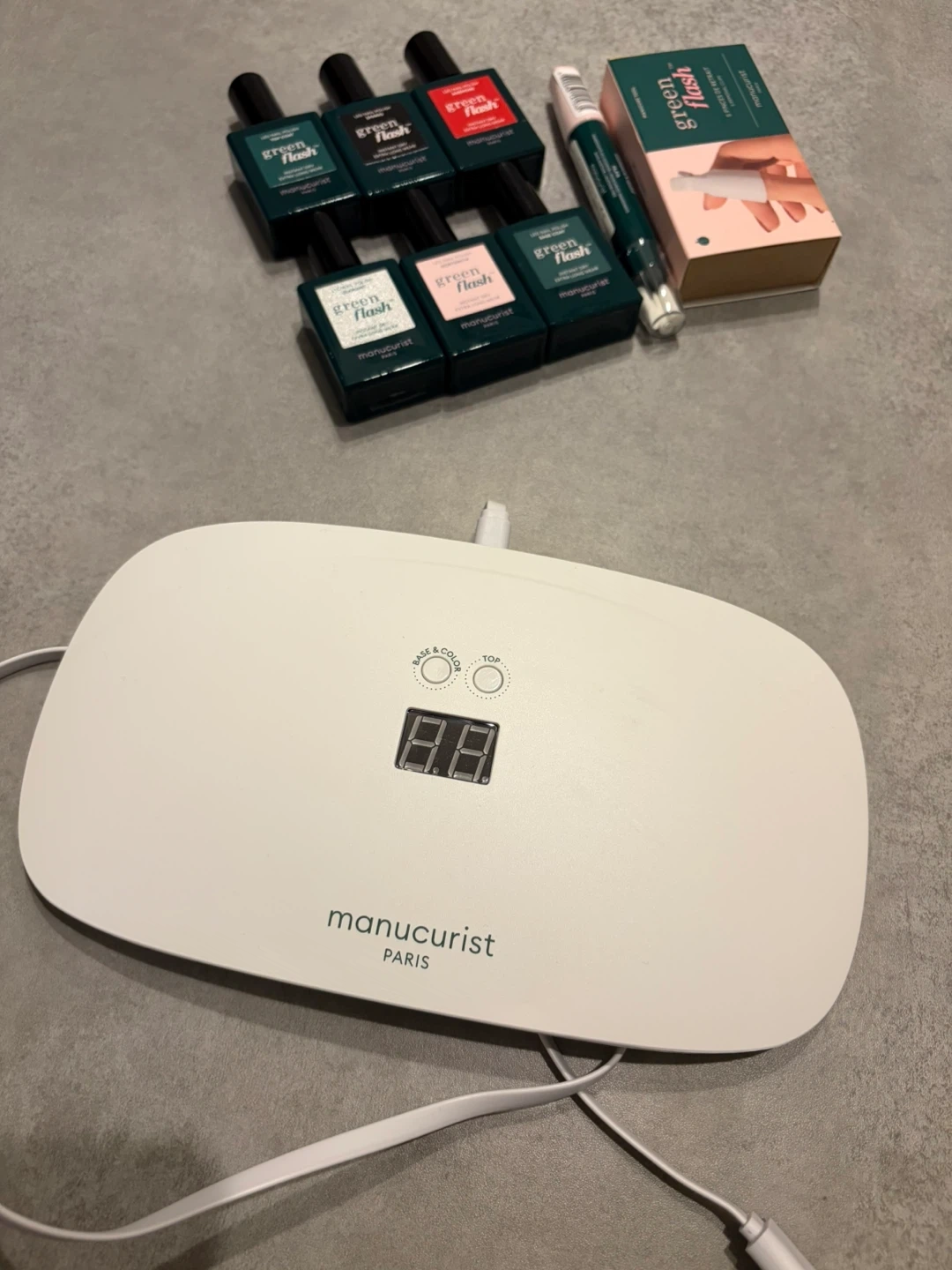 マニキュリスト LEDランプとジェルネイルセット