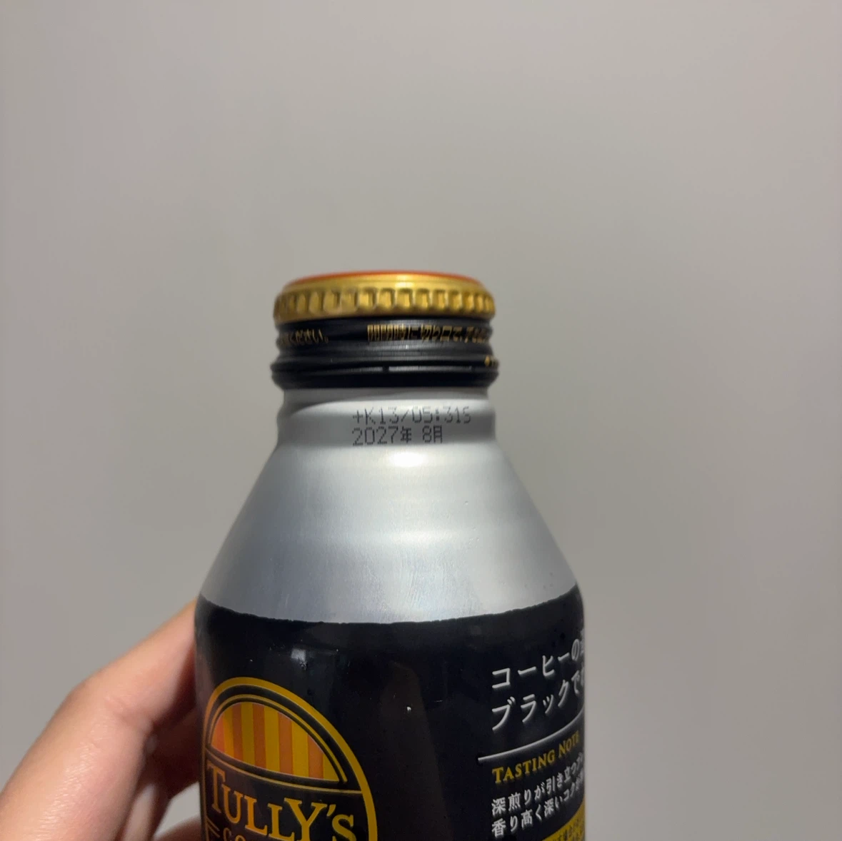 タリーズコーヒー バリスタズブラック 390mlの写真2枚目